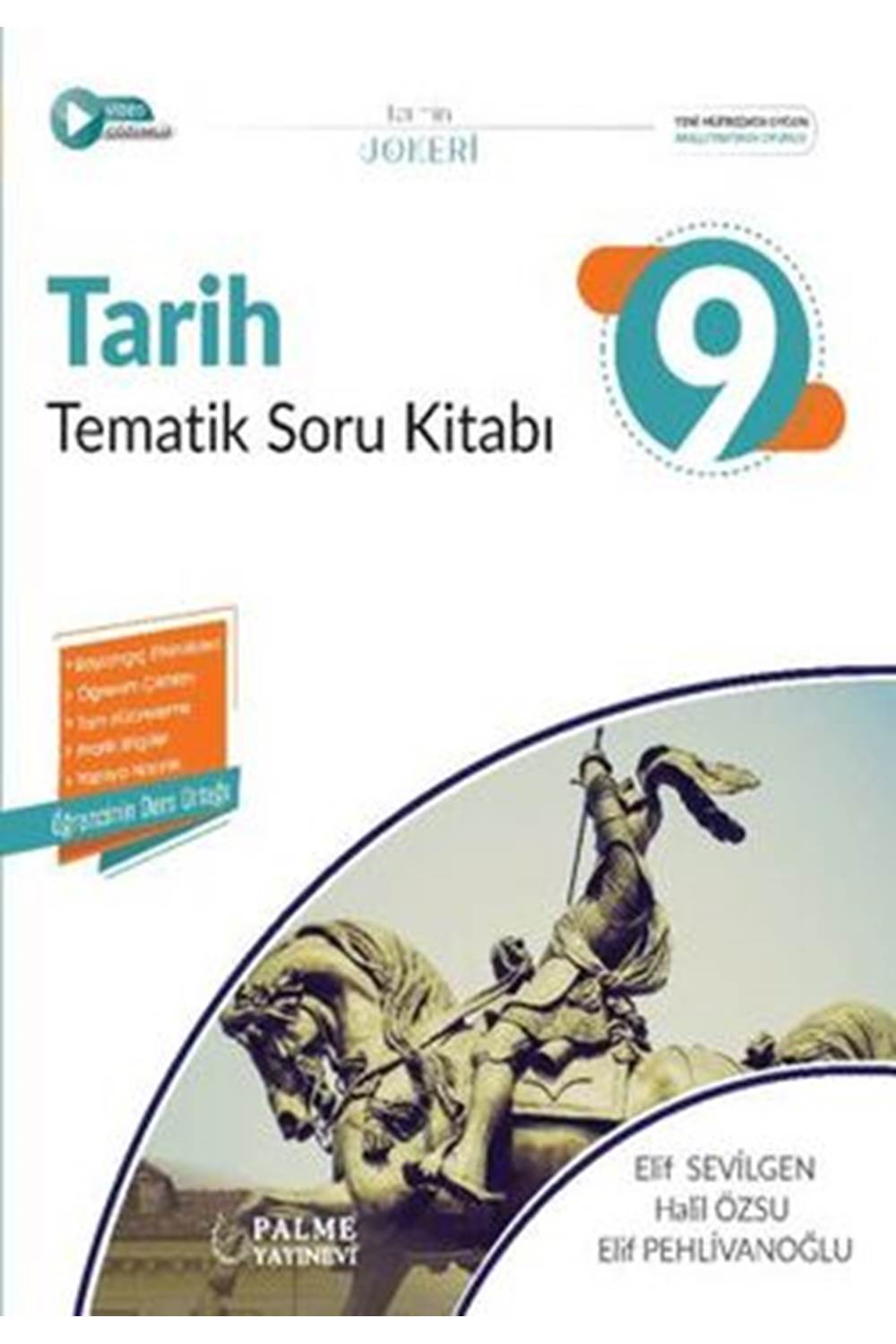 PALME 9.SINIF JOKER TARİH SORU KİTABI TEMATİK *YENİ*