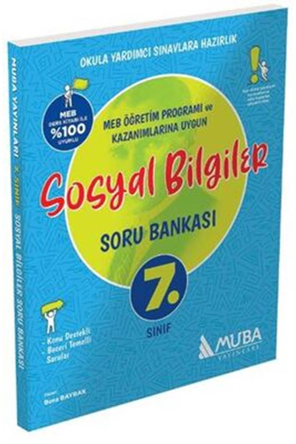 Muba Yayınları 7. Sınıf Sosyal Bilgiler Soru Bankası