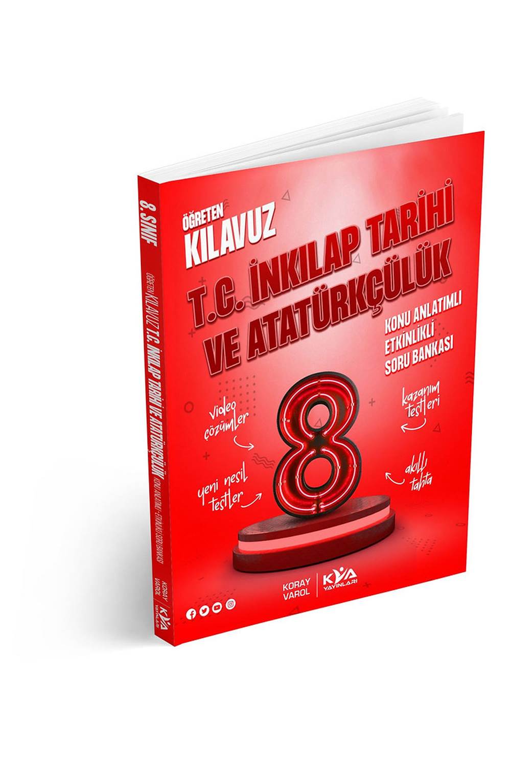 8. SINIF ÖĞRETEN KILAVUZ T.C. İNK. TARİHi KONU ANLATIMLI ETKİNLİKLİ SORU BANKASI