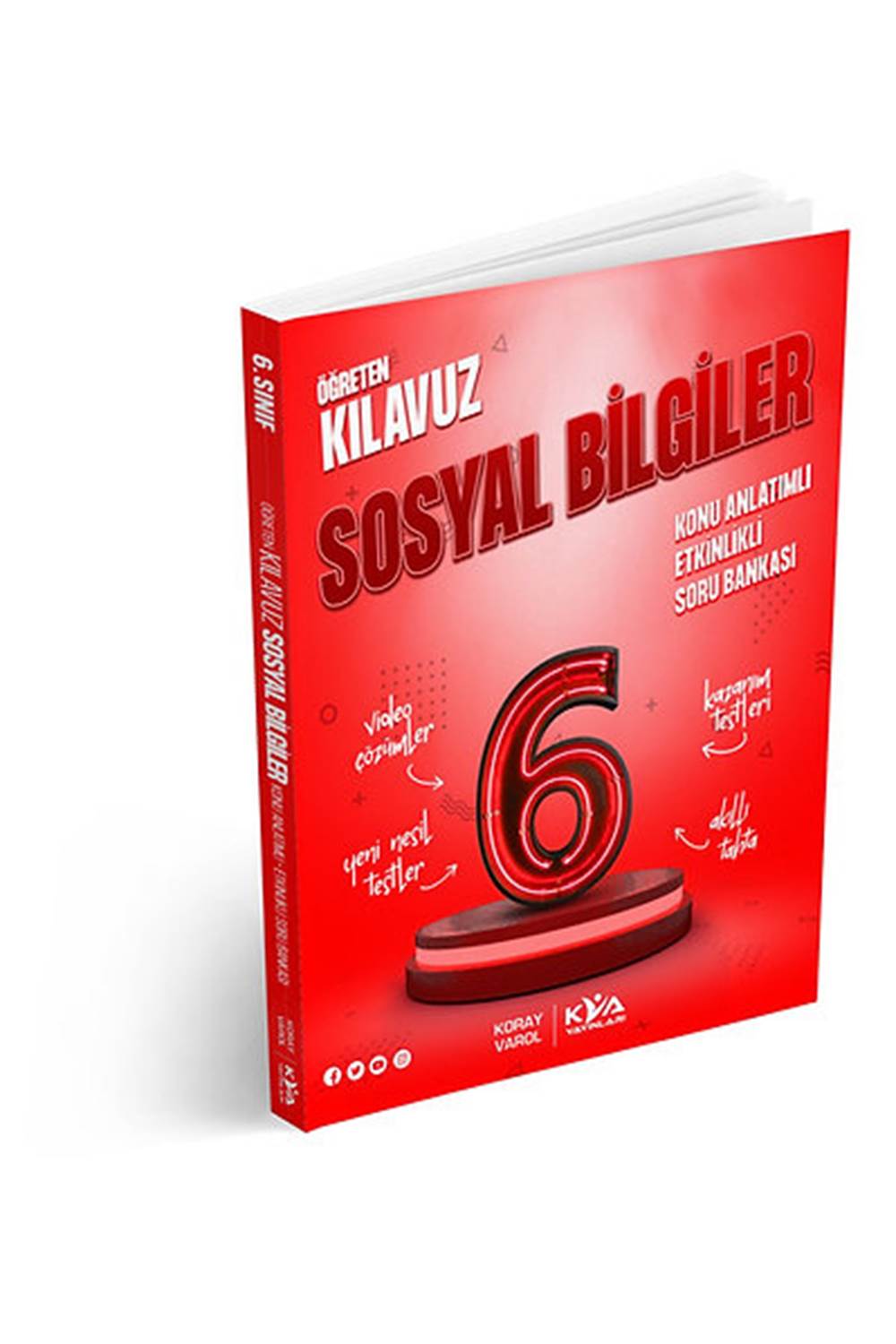 6. SINIF ÖĞRETEN KILAVUZ SOSYAL BİLGİLER KONU ANLATIMLI ETKİNLİKLİ SORU BANKASI