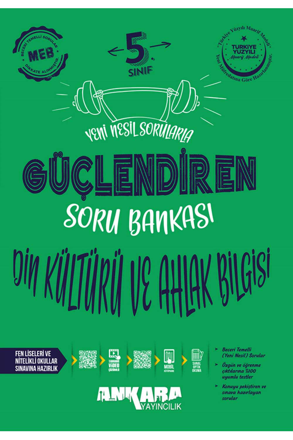 5. Sınıf Güçlendiren Din Kültürü ve Ahlak Bilgisi Soru Bankası