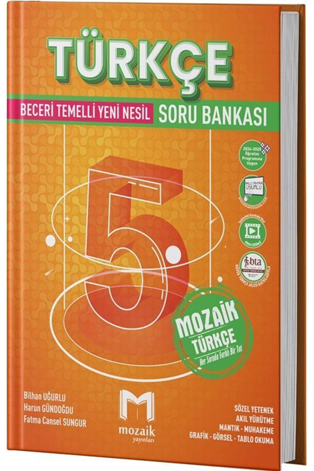 Mozaik Yayınları 5. Sınıf Türkçe Soru Bankası