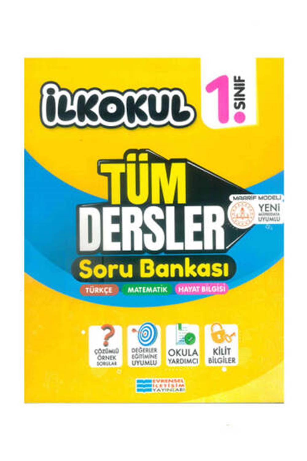 Evrensel İletişim Yayınları 1.Sınıf Tüm Dersler Soru Bankası