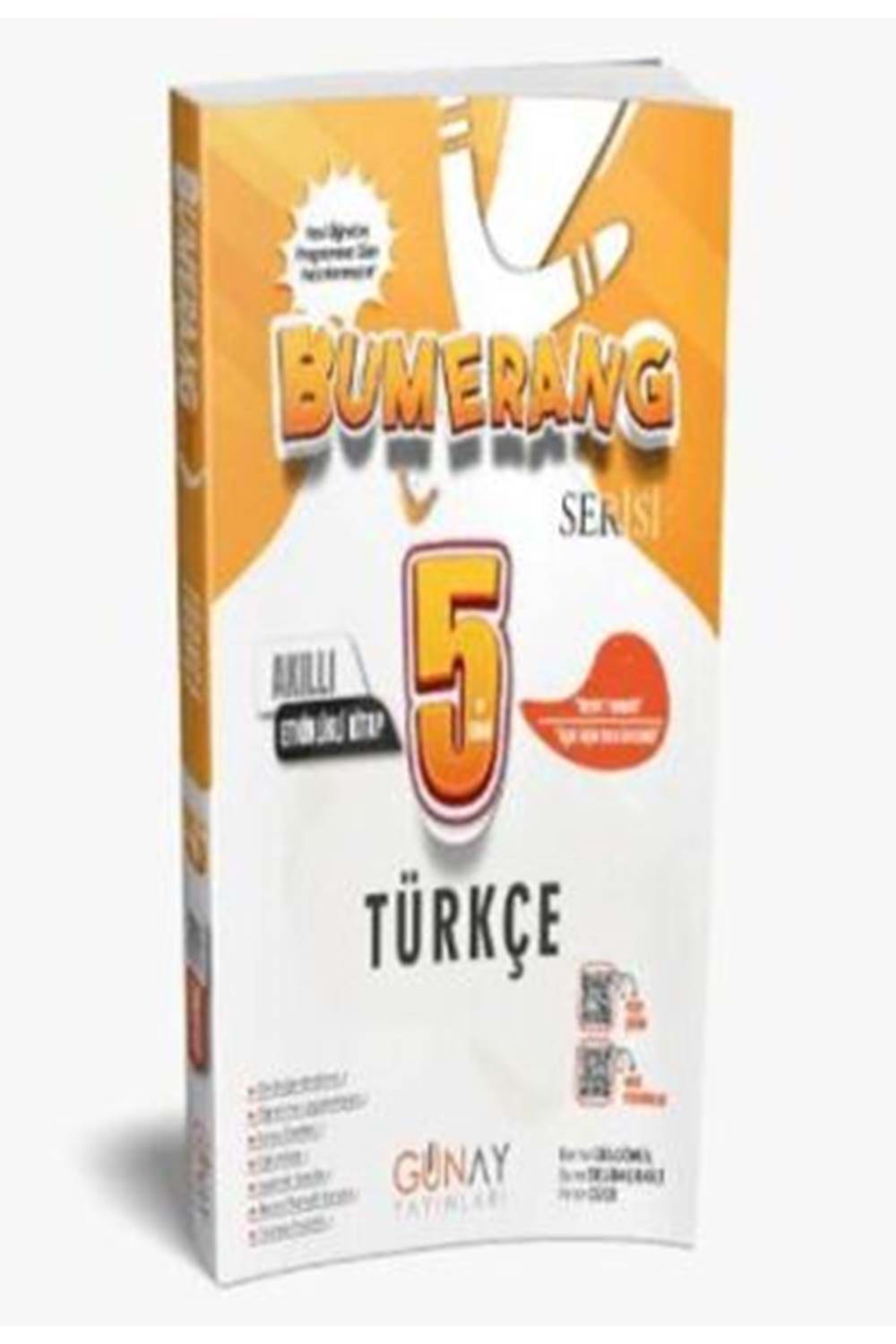 Günay Yayınları 5. Sınıf Bumerang Etkinlikli Türkçe