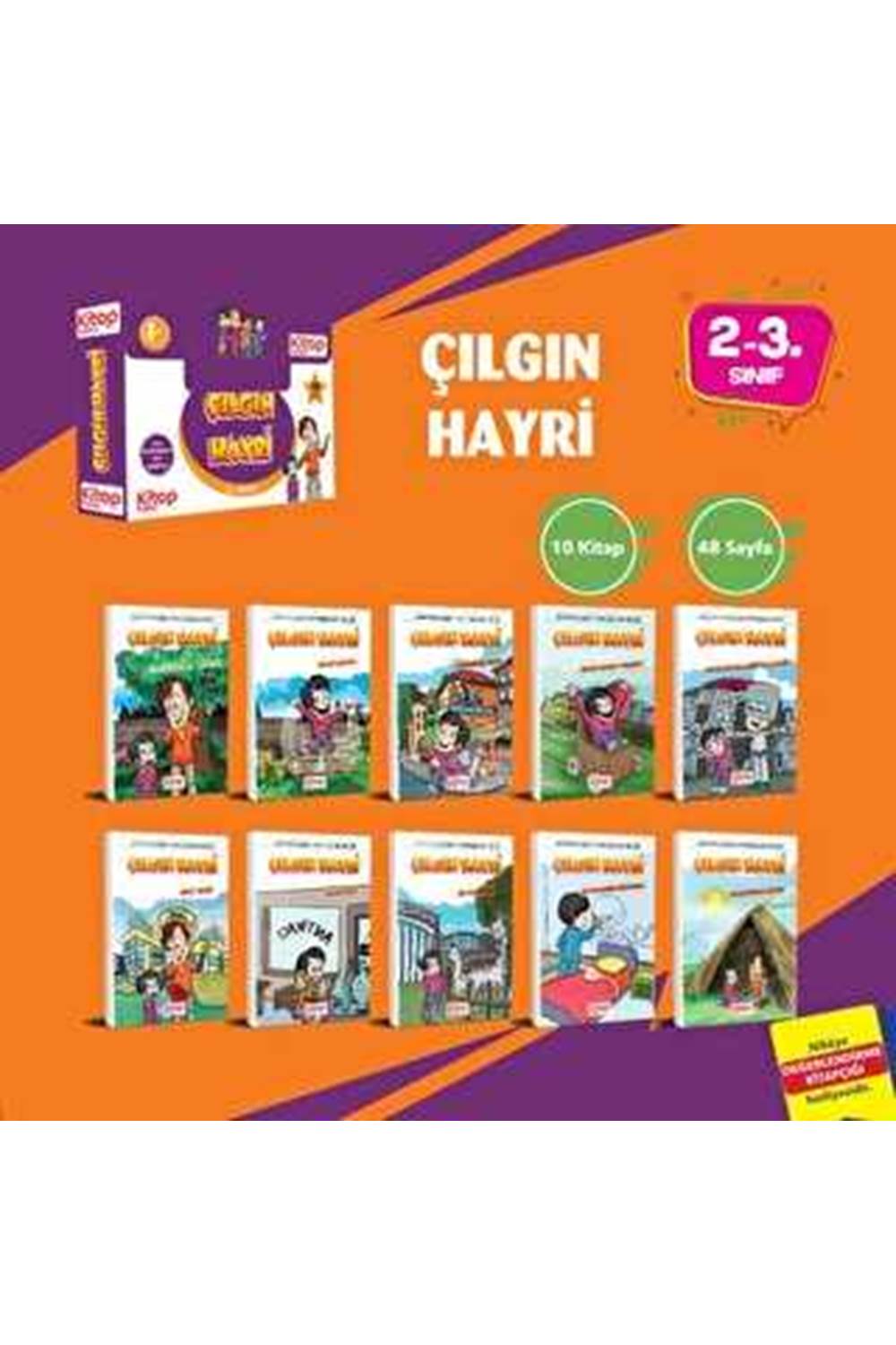 Çılgın Hayri 10 Kitap + Değerlendirme Testi / 8 +