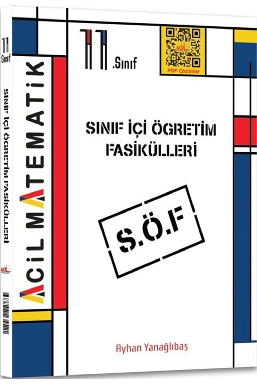 Acil Yayınları 11. Sınıf Acil Matematik Sınıf İçi Öğretim Fasikülleri