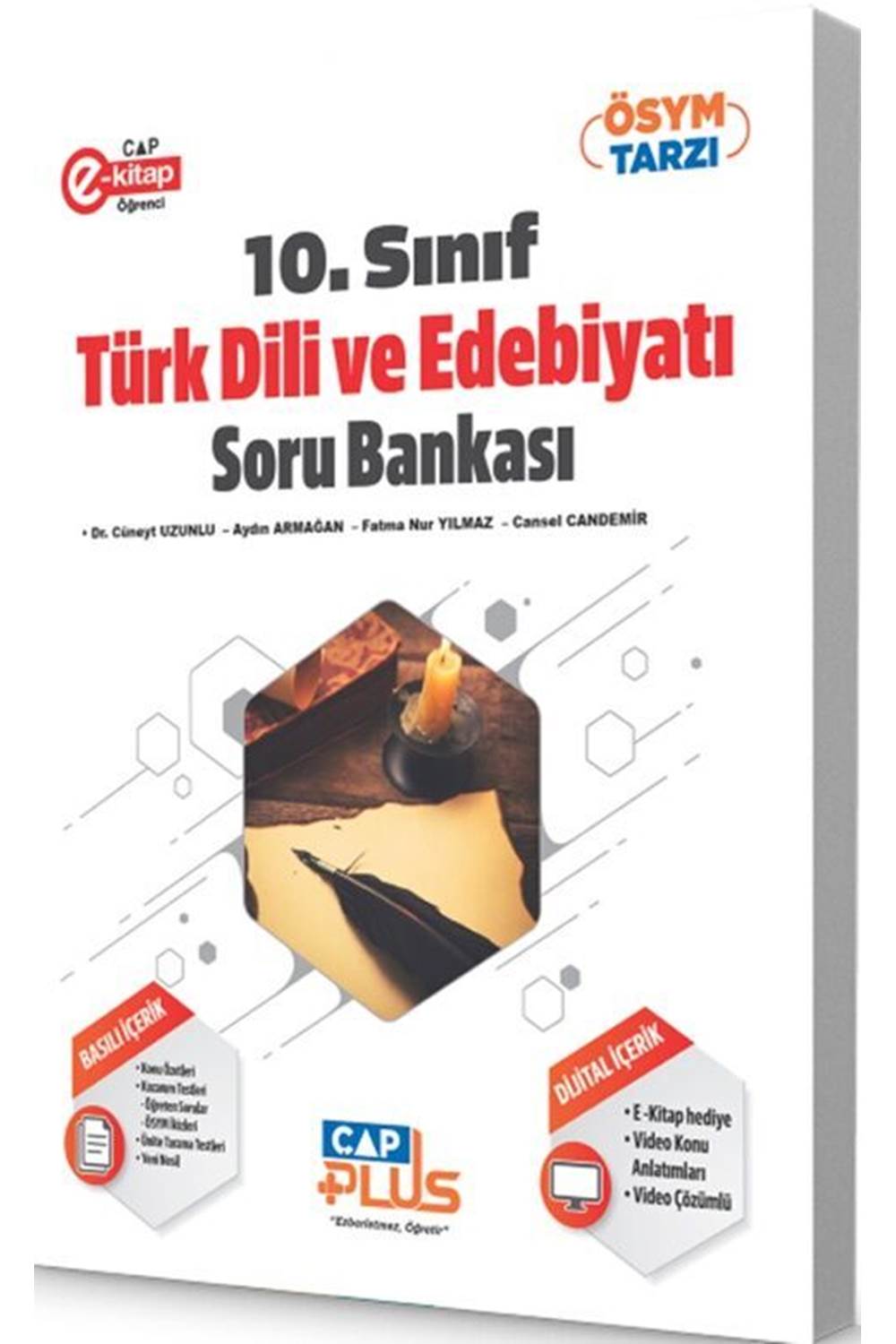 Çap Yayınları 10. Sınıf Türk Dili ve Edebiyatı Plus Soru Bankası