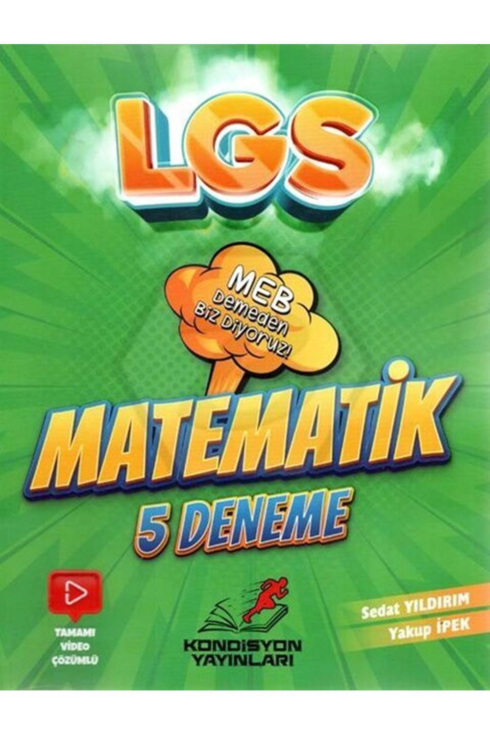 Kondisyon Yayınları 8. Sınıf LGS Matematik 5`li Deneme Sınavı