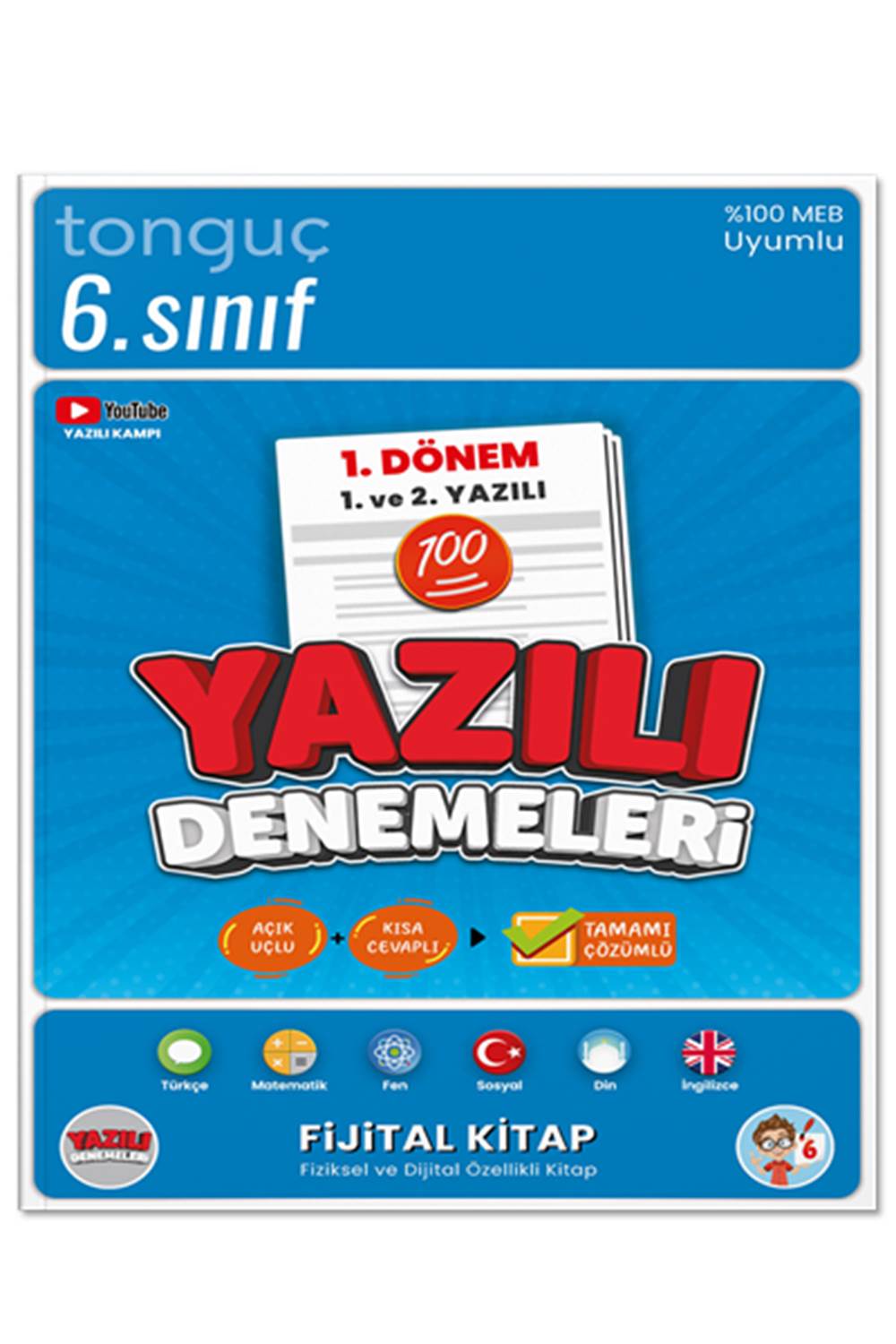 Tonguç 6. Sınıf Yazılı Denemeleri 1. Dönem 1 ve 2. Yazılı