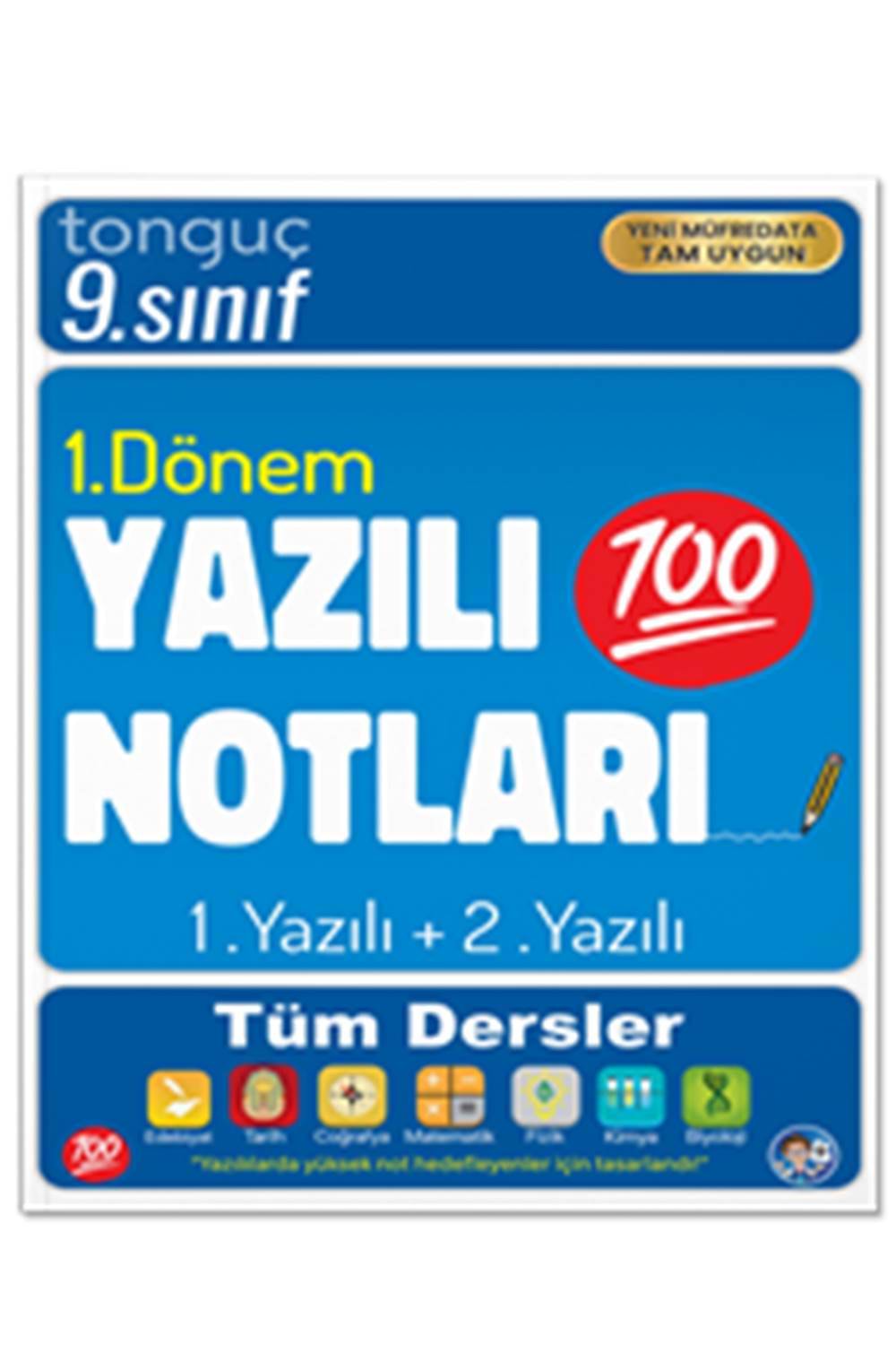 Tonguç 9. Sınıf Yazılı Notları 1. Dönem 1 ve 2. Yazılı