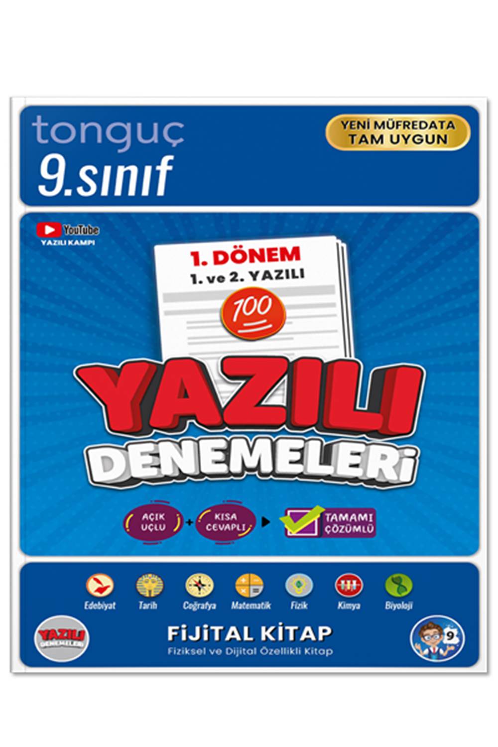 Tonguç 9. Sınıf Yazılı Denemeleri 1. Dönem 1 ve 2. Yazılı