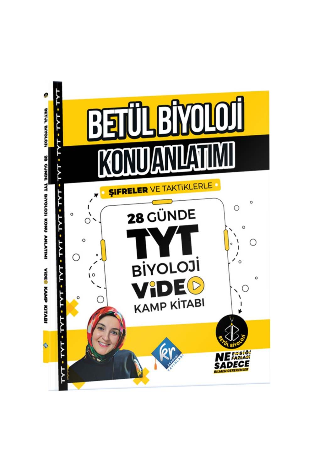 Betül Biyoloji Konu Anlatımı 28 Günde TYT Biyoloji Video Kamp Kitabı