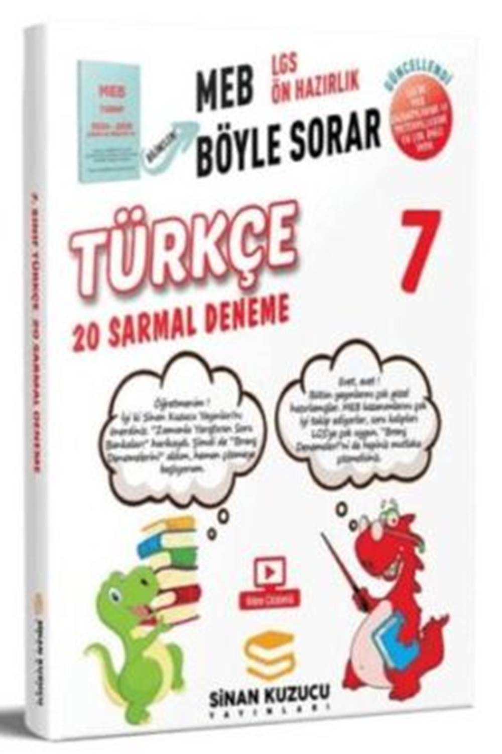 Sinan Kuzucu Yayınları 7. Sınıf Türkçe 20 Sarmal Deneme