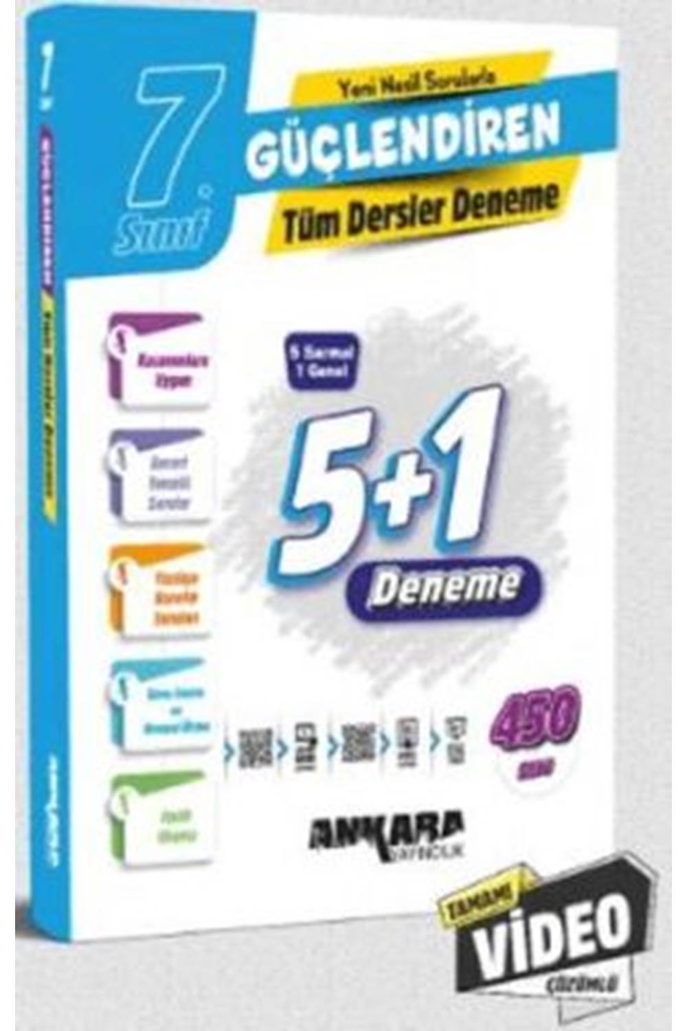 ANKARA 7.SINIF 7. SINIF 5+1 TÜM DERSLER DENEME PAKET DENEME