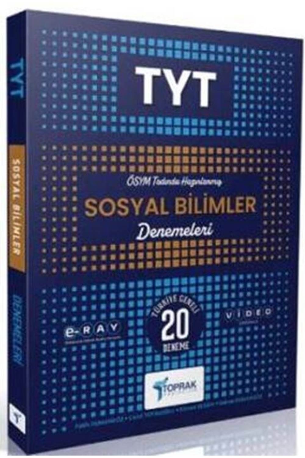Toprak Yayıncılık TYT Sosyal Bilgiler 20 li Deneme Kitabı