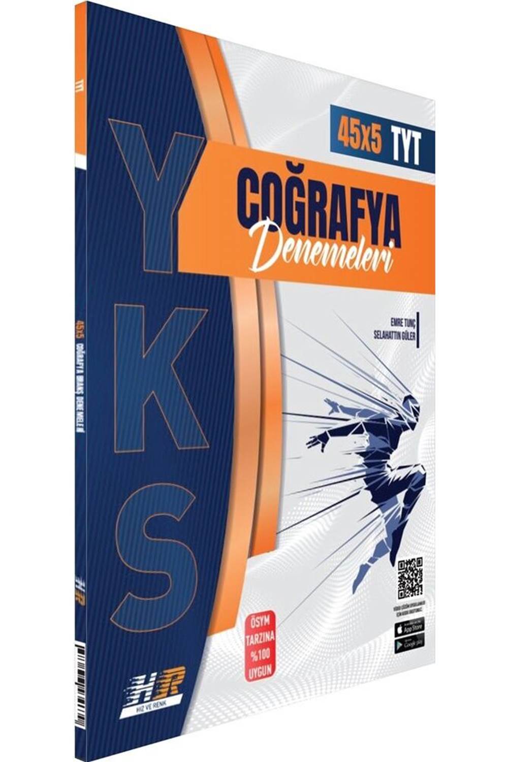 Hız ve Renk Yayınları TYT Coğrafya 45 x 5 Denemeleri