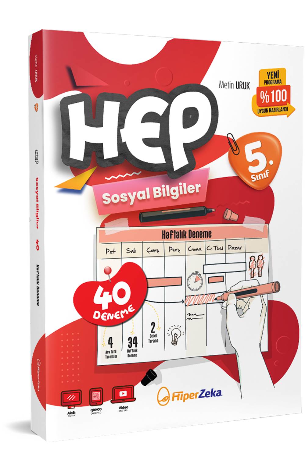2025 5. Sınıf Haftalık Hep Sosyal Bilgiler 40 Deneme