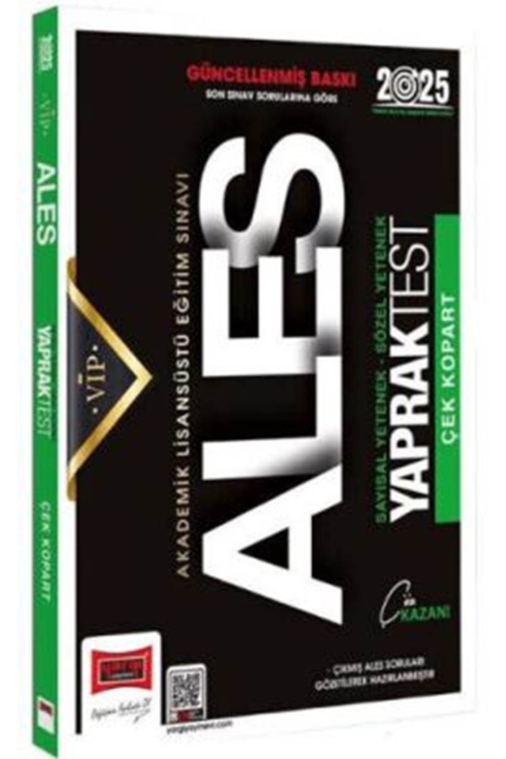 Yargı Yayınevi 2025 ALES Vip Sayısal-Sözel Yetenek Çek Kopart Yaprak Test