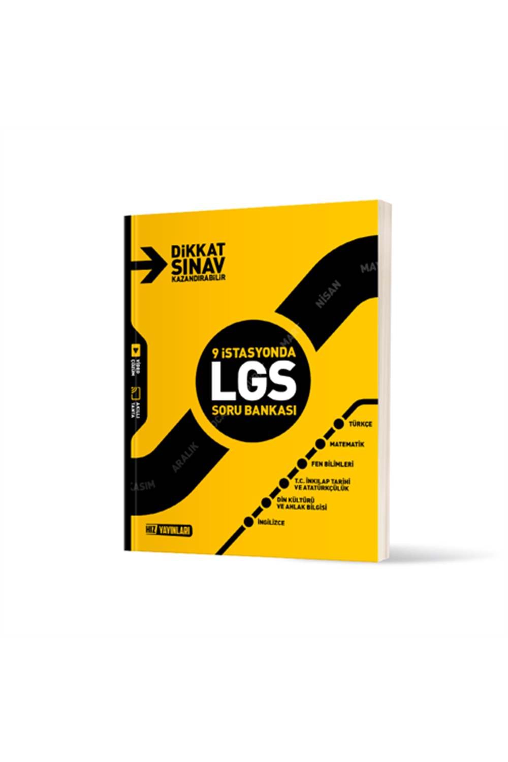 HIZ 8.SINIF 9 İSTASYONDA LGS SORU BANKASI
