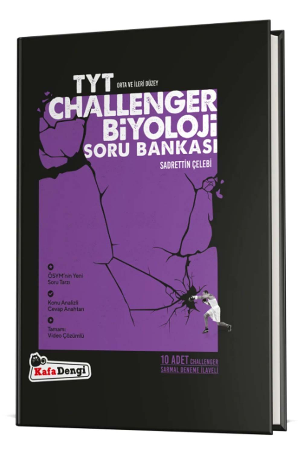 Kafadengi TYT Challenger Biyoloji Soru Bankası (Tümü Video Çözümlü)