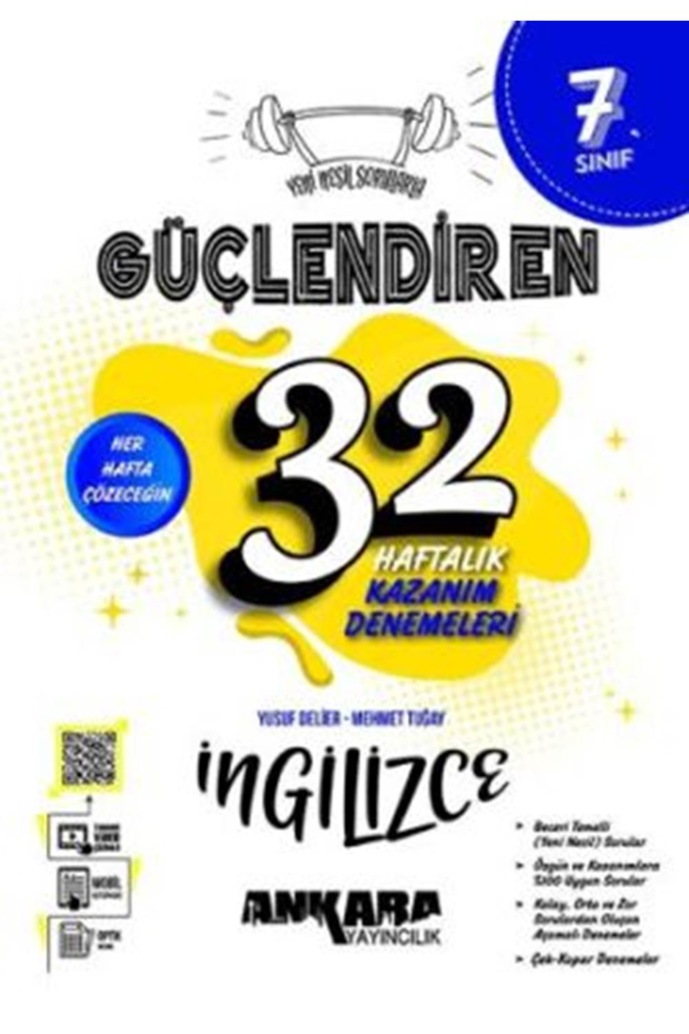 ANKARA 7.SINIF İNGİLİZCE 32 HAFTA KAZANIM DENEMESİ