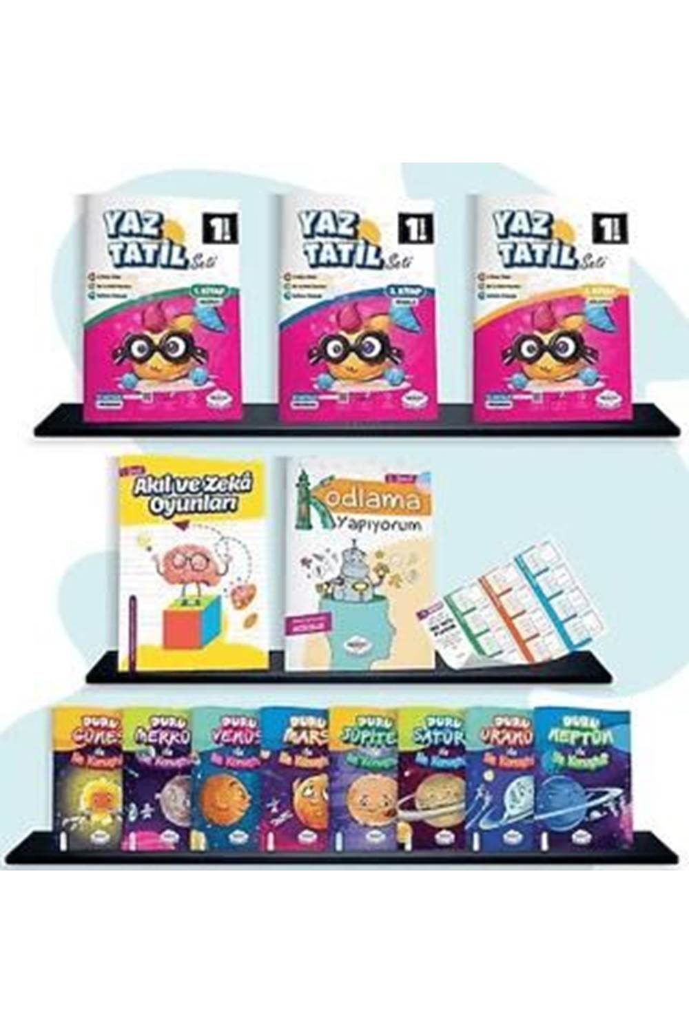 Öğretmen Evde Yayınları 1. Sınıf Yaz Tatil Kitabı Seti