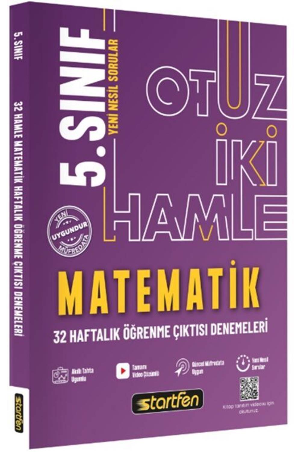 Startfen Yayınları 5. Sınıf Matematik 32 Hamle Kazanım Denemeleri