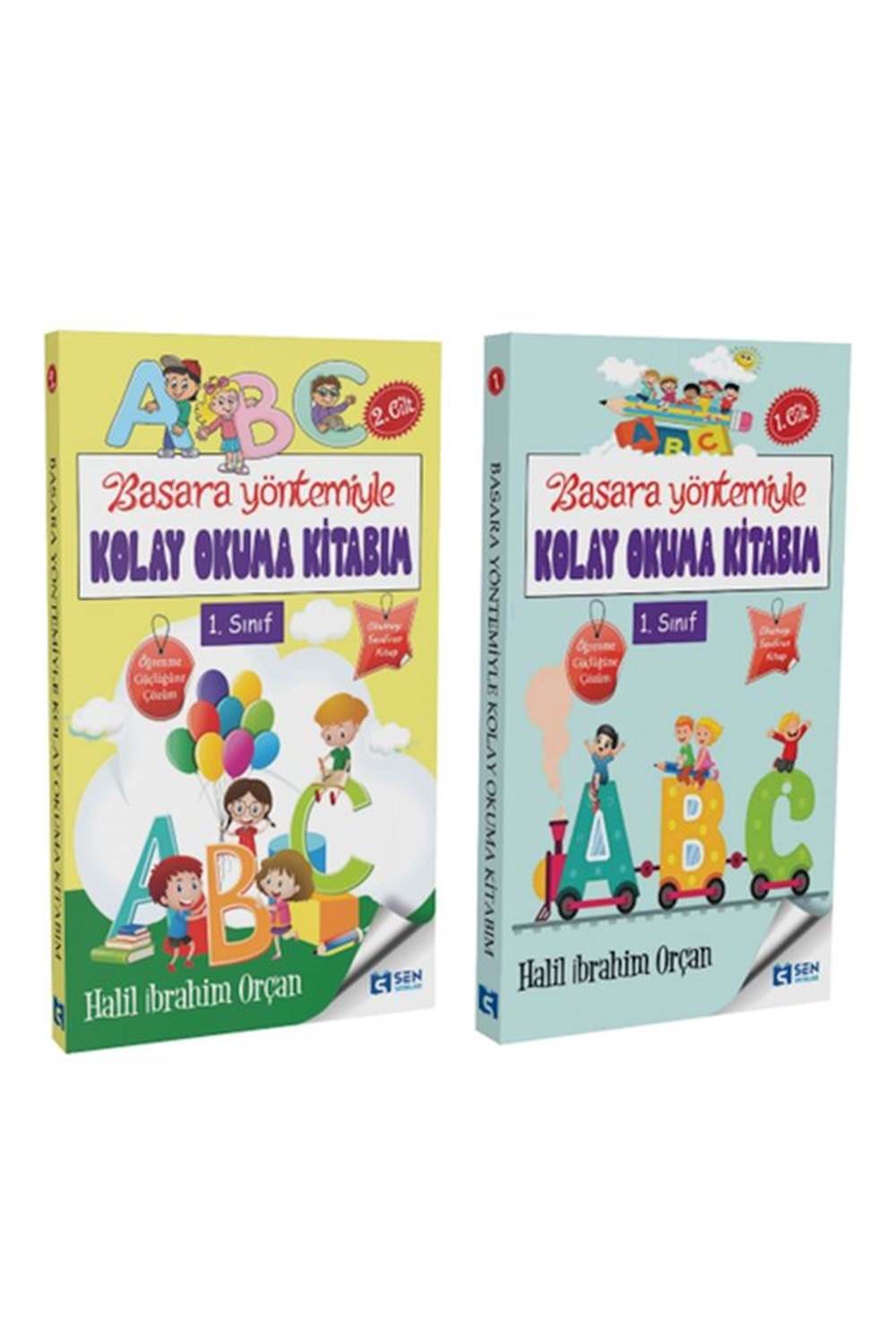 Basara Yöntemiyle Kolay Okuma Kitabım 1 2 Cilt Set