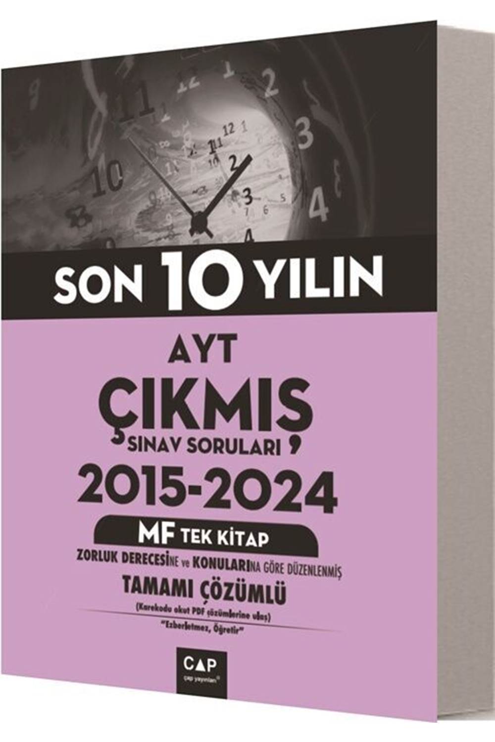 Çap Yayınları AYT MF Tek Kitap Son 10 Yılın Çıkmış Soruları