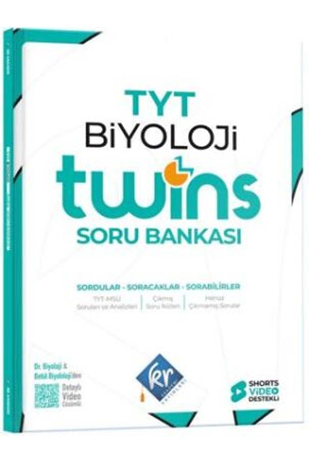 KR Akademi Yayınları TYT Twins Biyoloji Soru Bankası