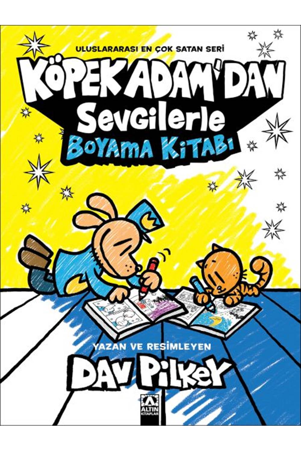 Köpek Adamdan Sevgilerle Boyama Kitabı