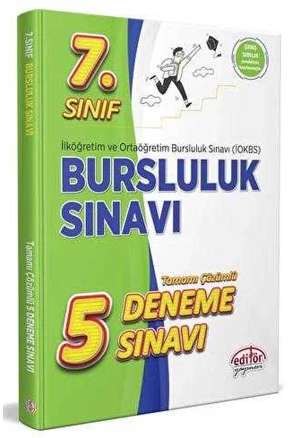 Editör Yayınevi 7. Sınıf Bursluluk Sınavı Çözümlü 5 Deneme Sınavı
