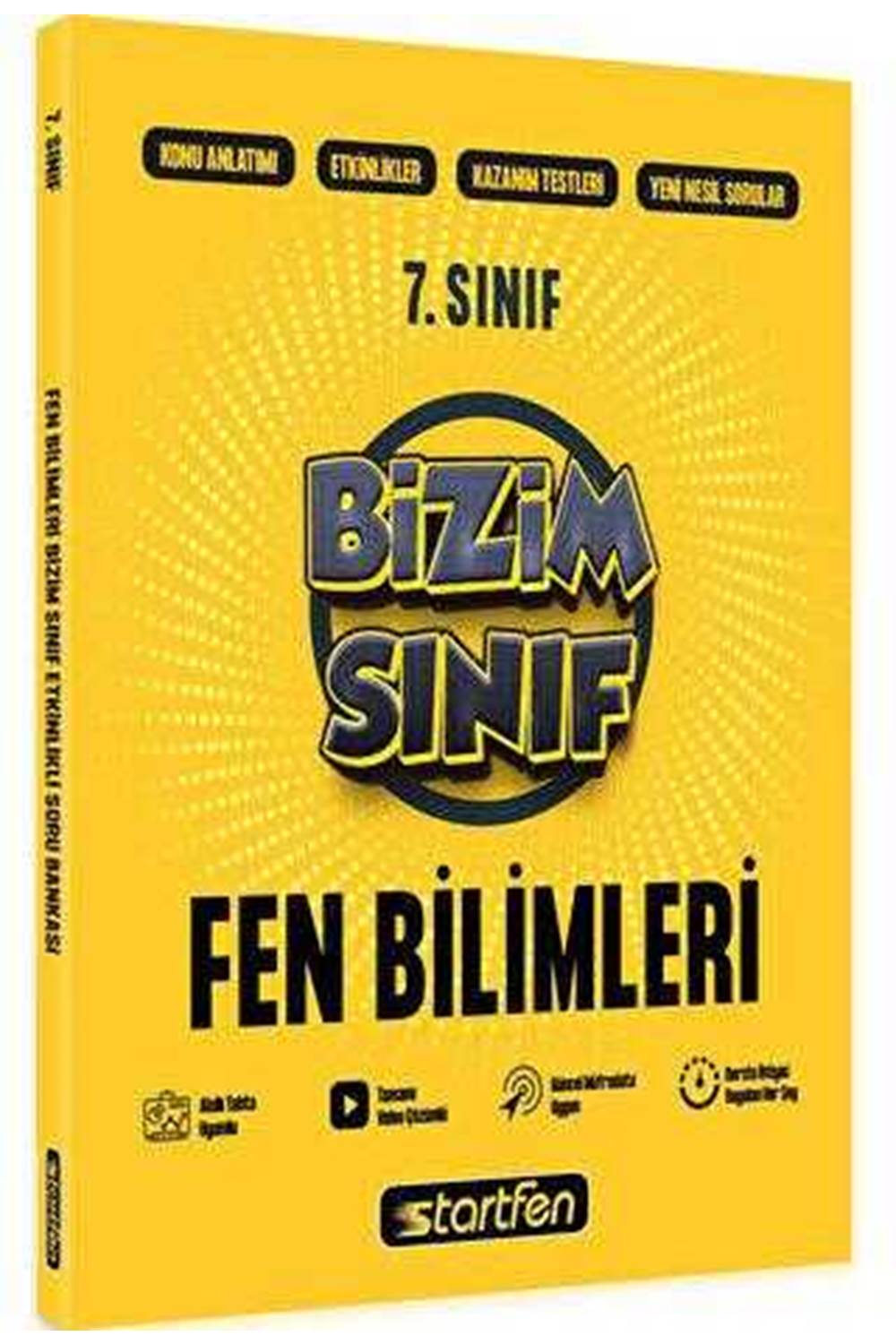 Startfen Yayınları 7. Sınıf Bizim Sınıf Fen Bilimleri Etkinlikli Soru Bankası