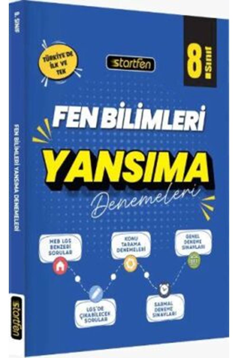 Startfen Yayınları 8. Sınıf Fen Bilimleri Yansıma Denemeleri