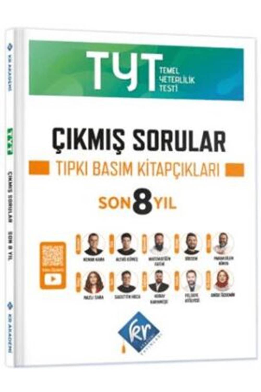 KR Akademi Yayınları TYT Çıkmış Sorular Son 8 Yıl Tıpkı Basım Kitapçıkları