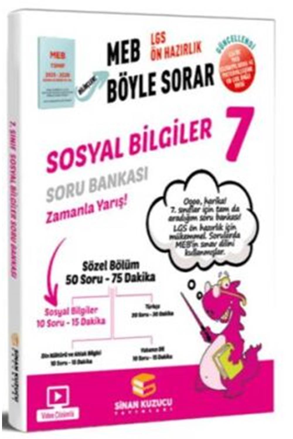 Sinan Kuzucu Yayınları 7. Sınıf Sosyal Bilgiler Soru Bankası
