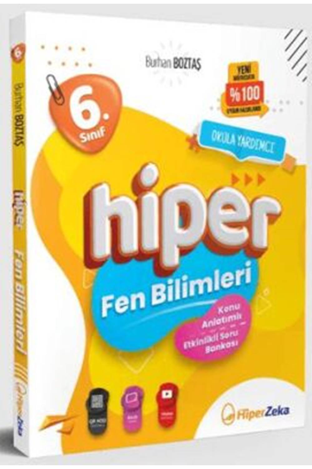 Hiper Zeka Yayınları 6. Sınıf Hiper Fen Bilimleri Konu Anlatımlı Soru Bankası
