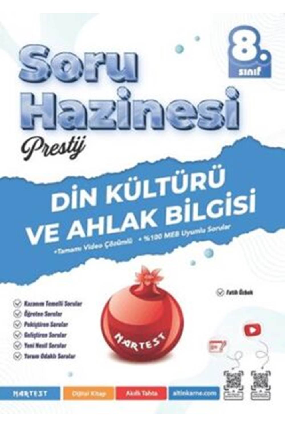 Nartest Yayınevi 8. Sınıf Prestij Din Kültürü ve Ahlak Bilgisi Soru Hazinesi