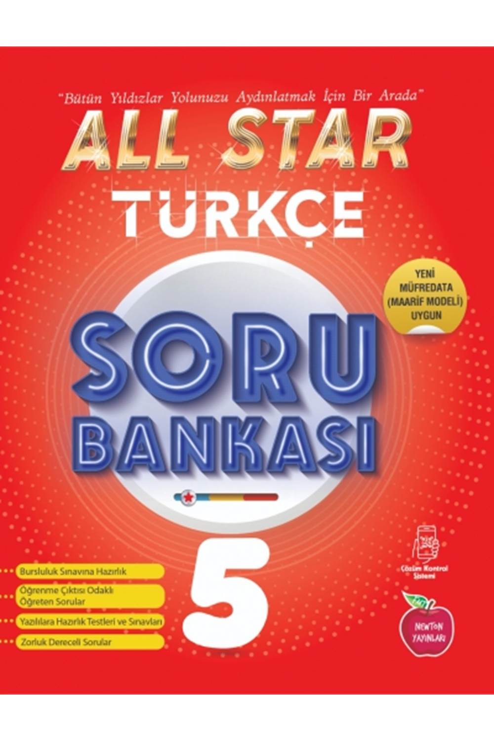 Newton 5.Sınıf All Star Türkçe Soru Bankası Yeni