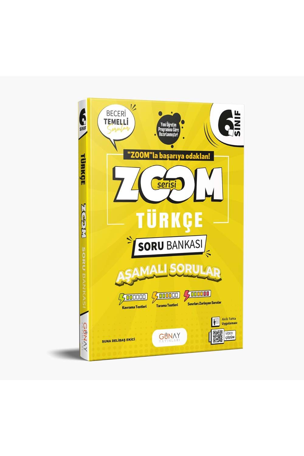 6.SINIF ZOOM SERISI TÜRKÇE SORU BANKASI
