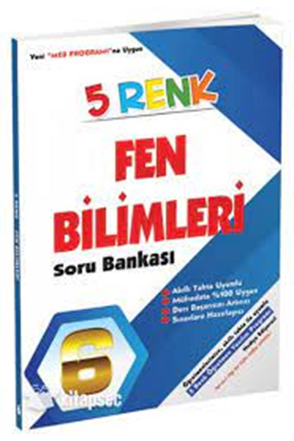 6.Sınıf Fen Bilimleri Soru Bankası 5 Renk