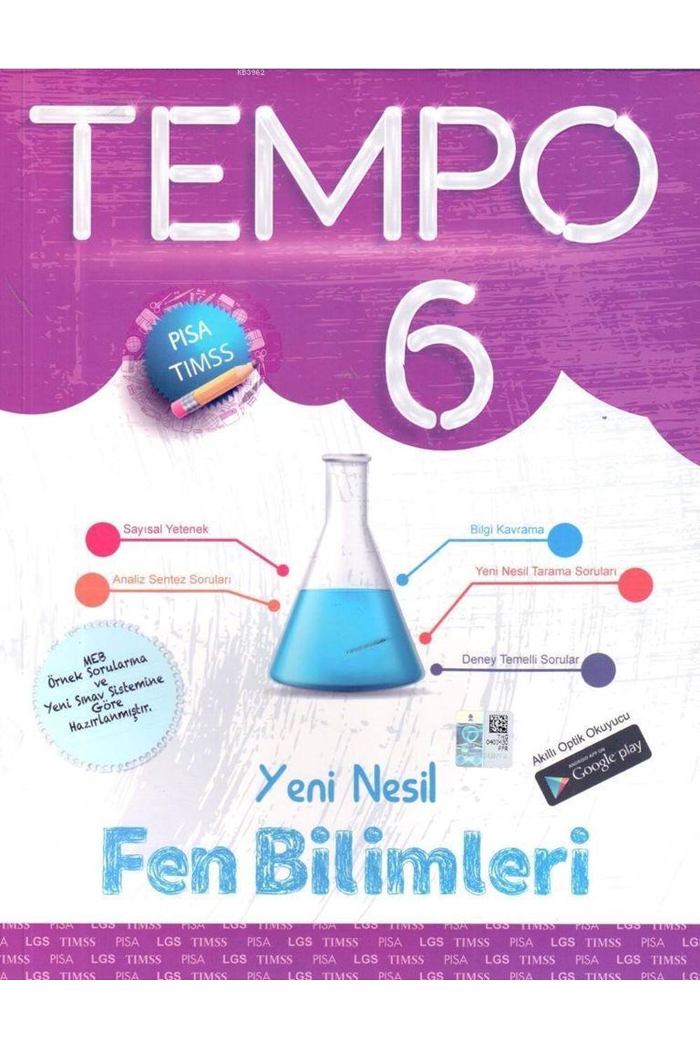 Kırmızı Beyaz Yayınları 6. Sınıf Türkçe Yeni Nesil Tempo