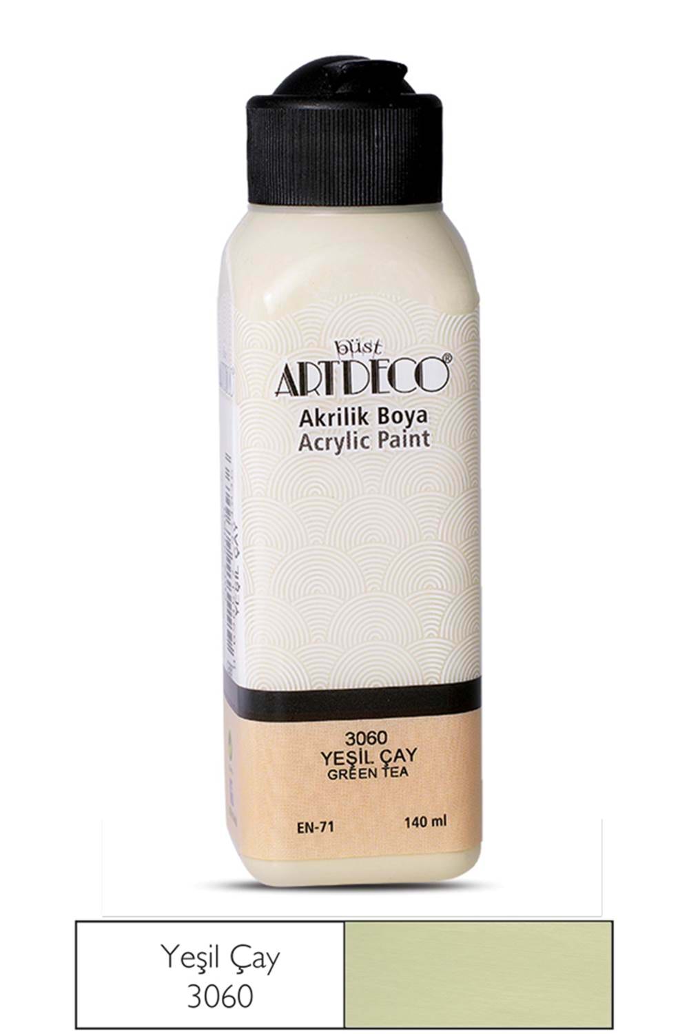 Artdeco Akrilik Boya 140ml Yeşil Çay 3060