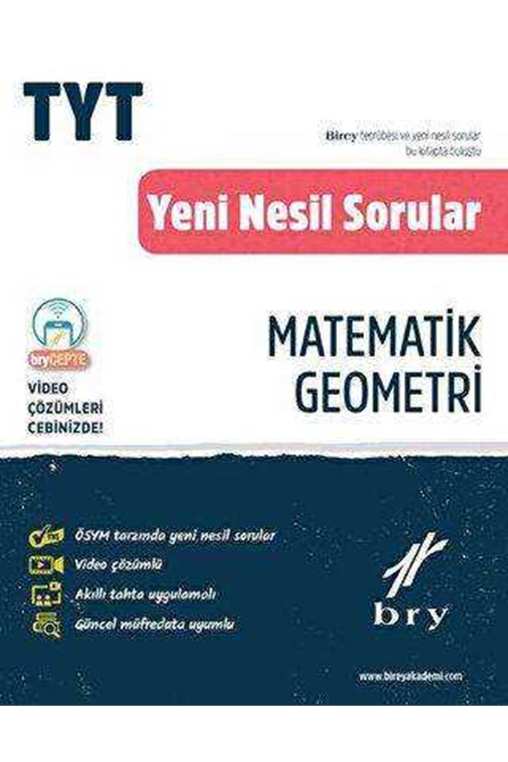 Birey Eğitim Yayınları TYT Matematik Geometri Yeni Nesil Sorular