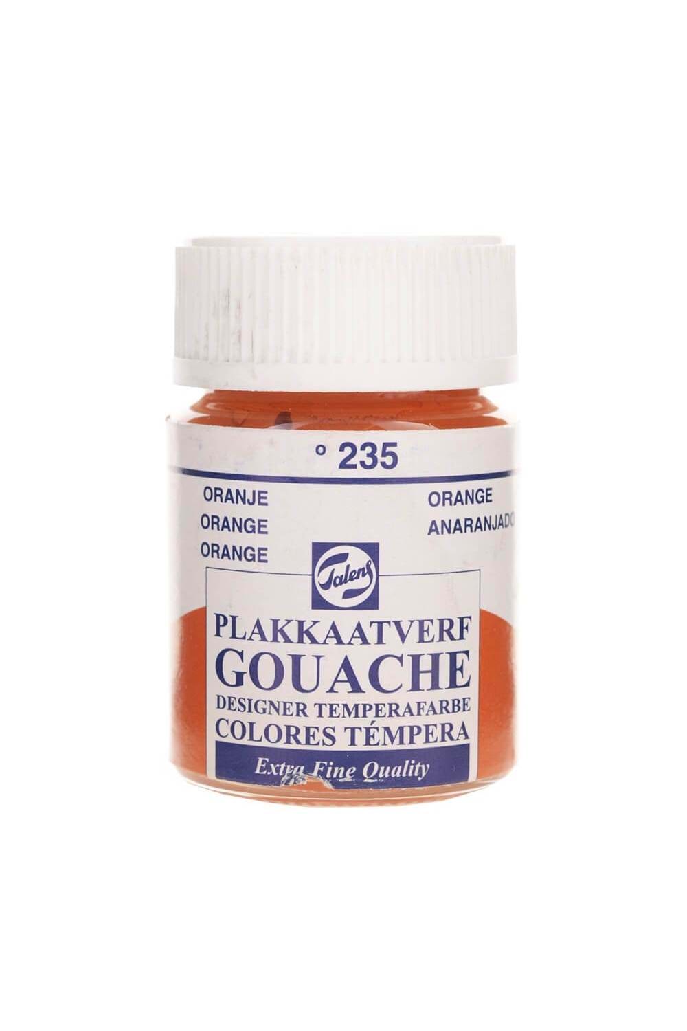 TALENS GOUACHE JAR 16ML ORANGE