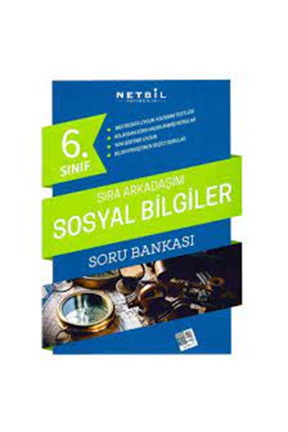 Netbil 6. Sınıf Sıra Arkadaşım Sosyal Bilgiler Soru Bankası