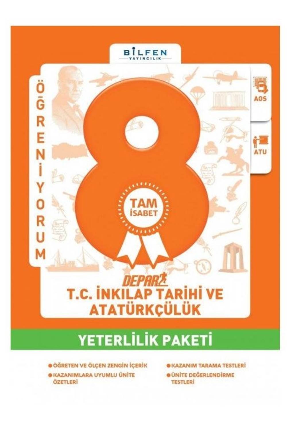 BİLFEN 8. SINIF TC INKILAP TARİHİ VE ATATÜRKÇÜLÜK DEPAR YETERLİLİK PAKETİ