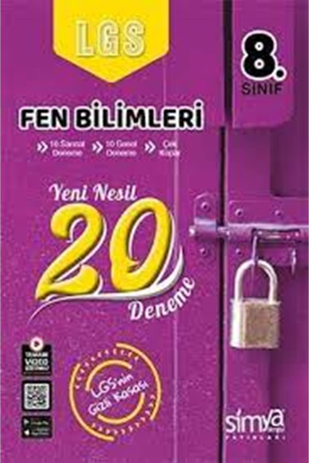 8. Sınıf Fen Bilimleri Branş Deneme Sınavı Simya Yayınları