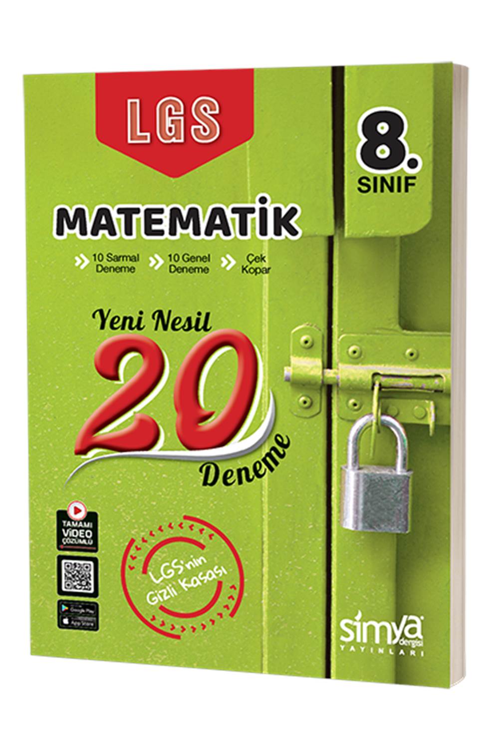 8. Sınıf Matematik Branş Deneme Sınavı Simya Yayınları