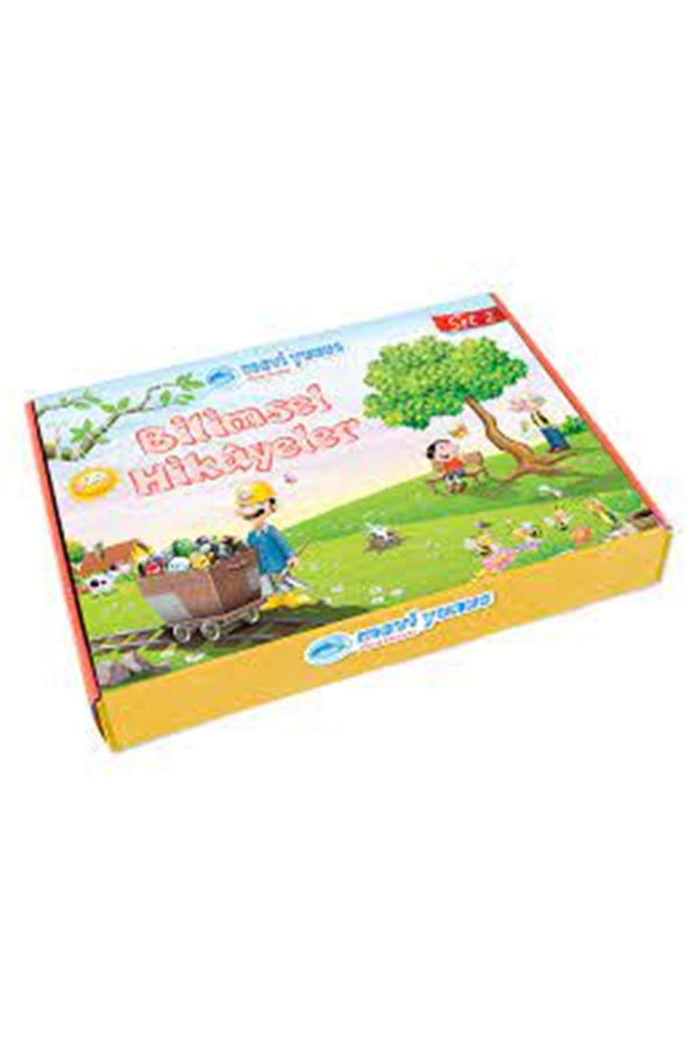 Mavi Yunus Okul Öncesi Bilimsel Hikayeler 2. Set (10 Kitap)